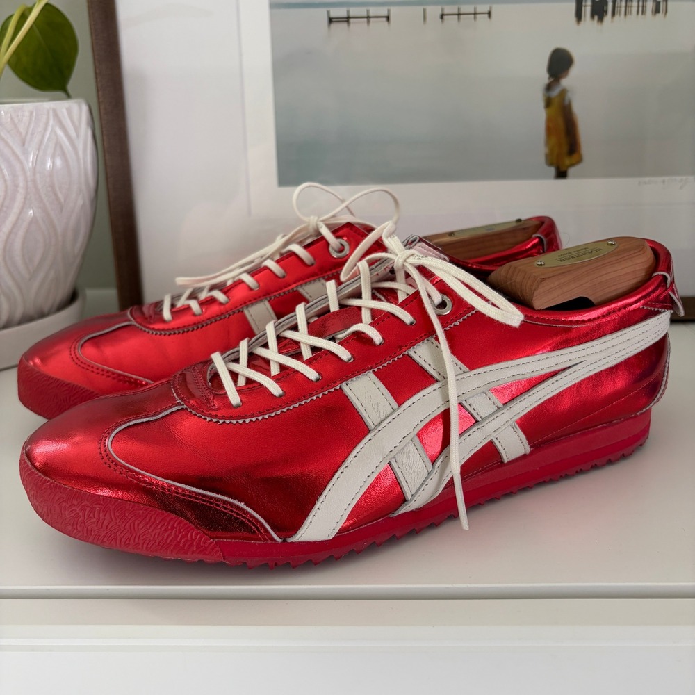 Onitsuka Tiger Mexico 66 SD Metallic Red Sneakers EU 42 US Men 8.5 / Women 10
